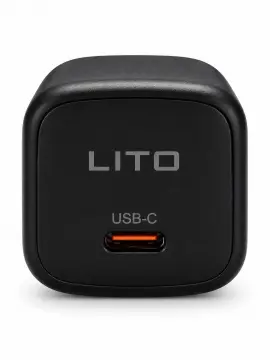 Зарядный блок Lito LC11B GaN, Type-C, 30 Вт, чёрный